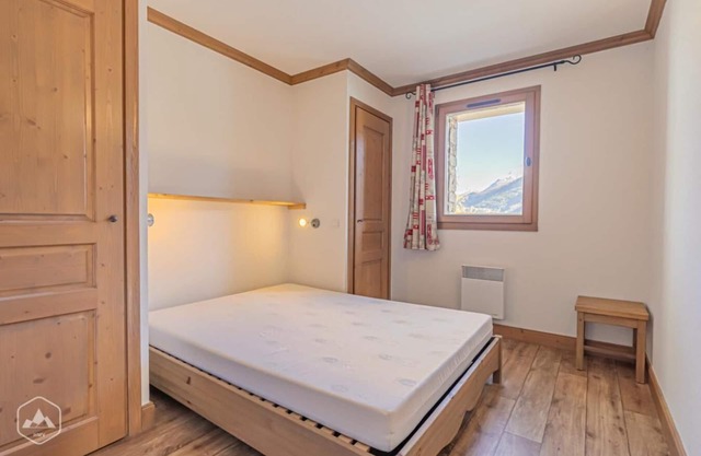 A 300m de las pistas de esquí, 1.o piso, fitness, hammam, balcón, tv, local para esquís, 50m²