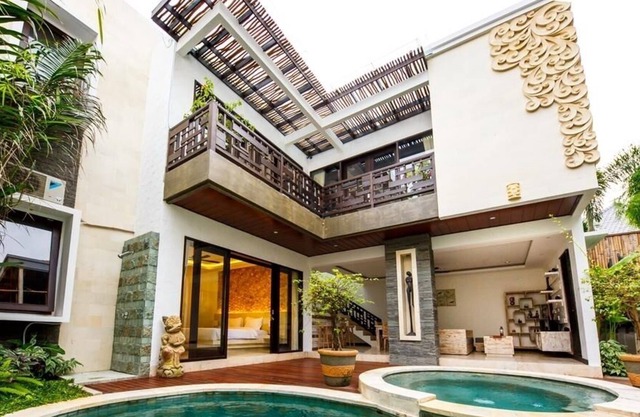3BR 15 minutos a la playa, Central Seminyak # 3