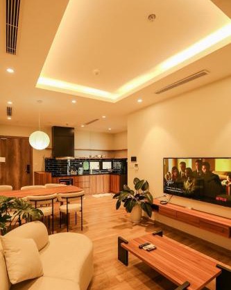 3Br Ecopark apt Onsen! Balcony lake view Free Pool