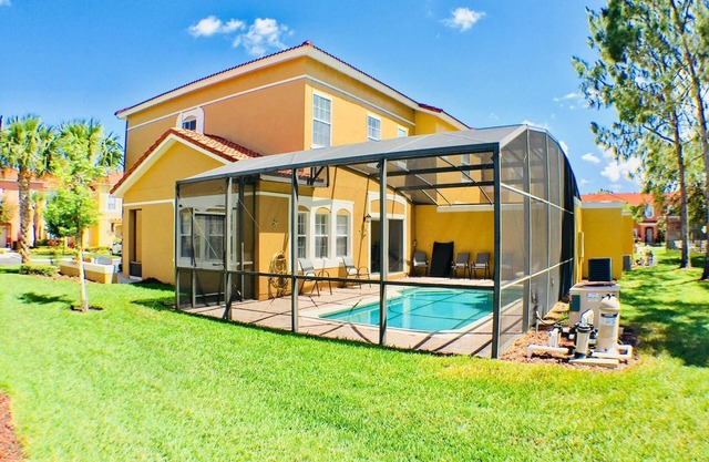 Villa con piscina de 4 camas en el hermoso complejo Terra Verde cerca de Disney y Universal