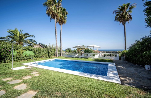 4-bedroom, 3-bathroom villa with a private pool, stunning sea and mountain views