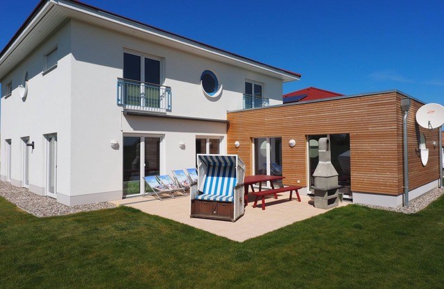 Villa Meermaid con piscina privada en el mar Báltico