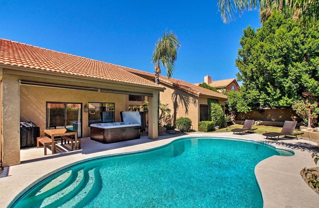 ¡NUEVO! ¡Casa expansiva con piscina + cubierta de TPC Scottsdale!