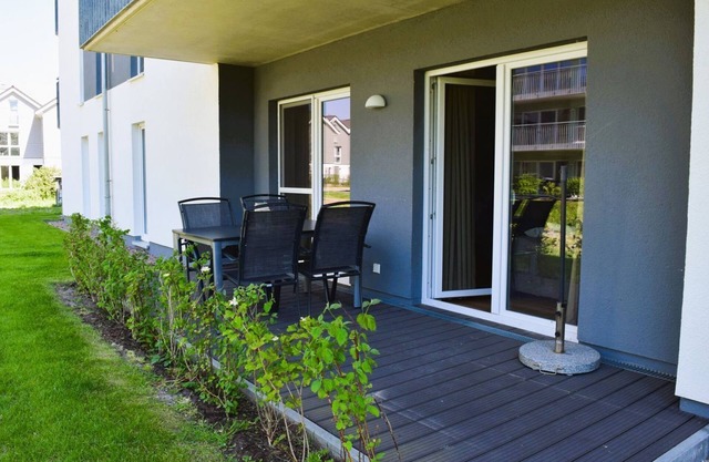 49.0.M Ankerplatz - Modern, high-quality vacation apartment, first floor, sauna,