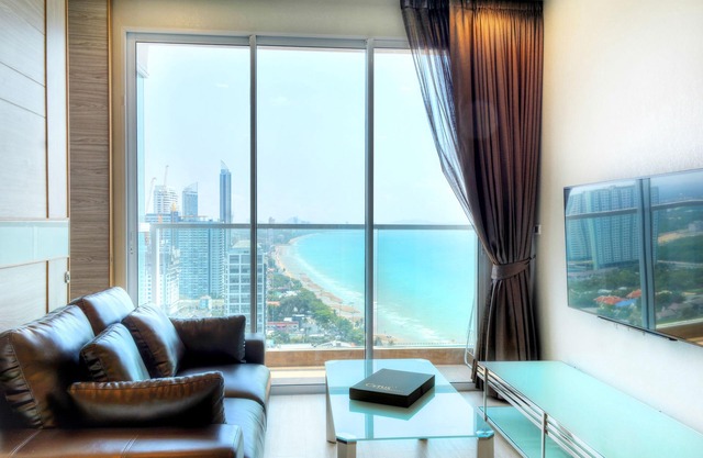 5 * nuevo lux de una habitación en el piso 27 vistas panorámicas al mar 20m al mar