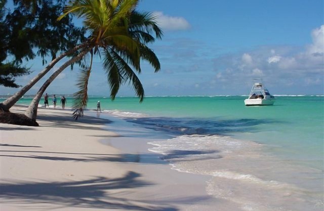 Pasos de la playa,