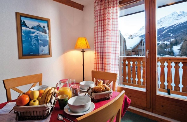 300m del centro estación, fitness, piscina, balcón, tv, 32m², Val Cenis