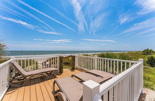 63 Dune Lane, OceanFront, Private Sundeck, Pool, Spa, Games