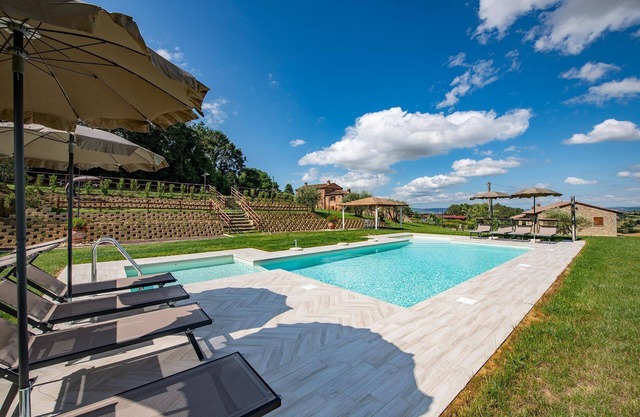 Auténtica cabaña toscana con hermosa piscina privada y sugerente panorama