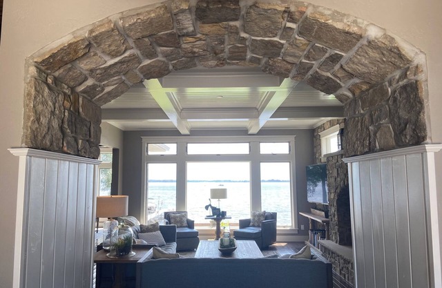 8 bed 7 bath custom built lake house.