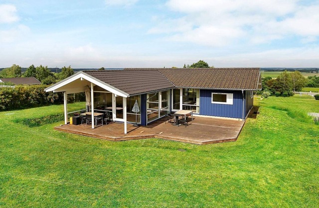 Acogedora casa en Hovedstaden Dinamarca con terraza