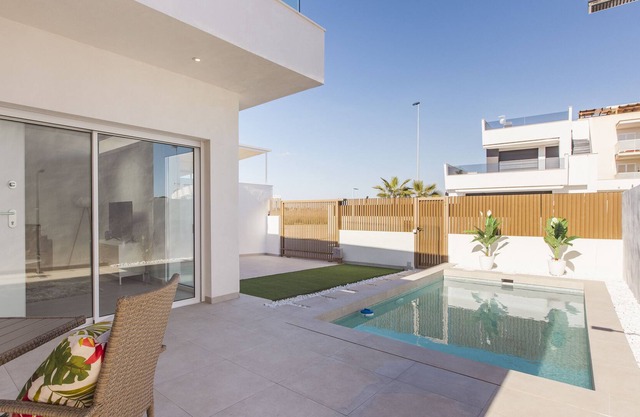A brand new detached modern villa