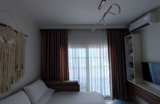 A charming & ideal sea view studio apartment in ,Hurgahda with a private beach