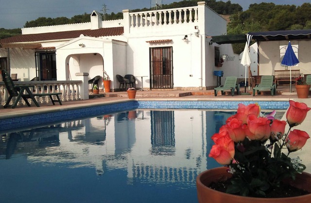 Una casa con un gran año fantásticas vistas de la piscina