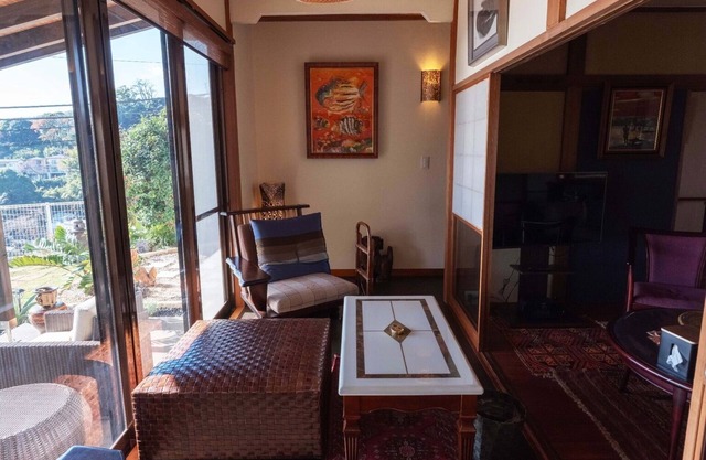 A private villa built on a hill overlooking Atami / Atami Shizuoka
