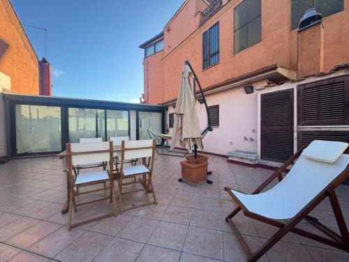 A Terrace Above Ancient Rome