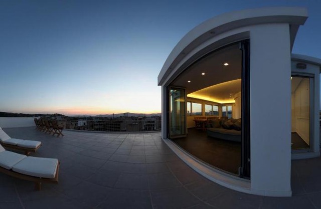 Acropolis Panorama View Penthouse with Private Terraces A Contemporary Parthenon