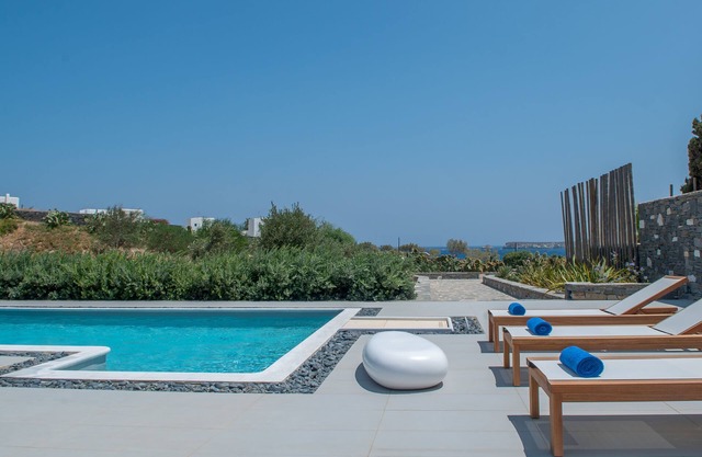 Aelia Master Villa con vistas al mar y piscina privada