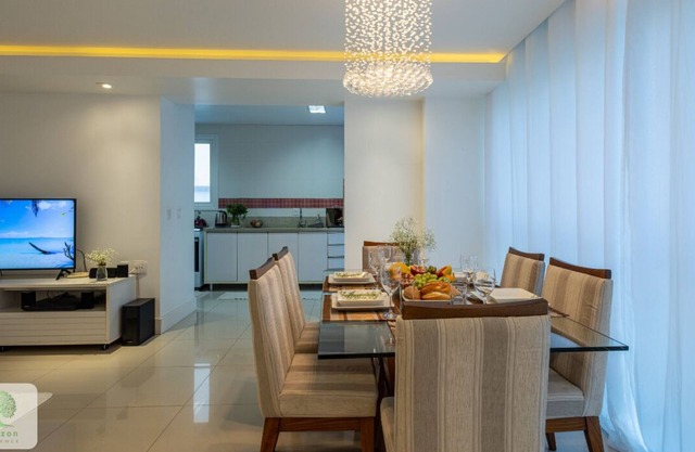 Mezzon Residence 02 - Aire acondicionado, 3 suites, 340 m de playa, barbacoa
