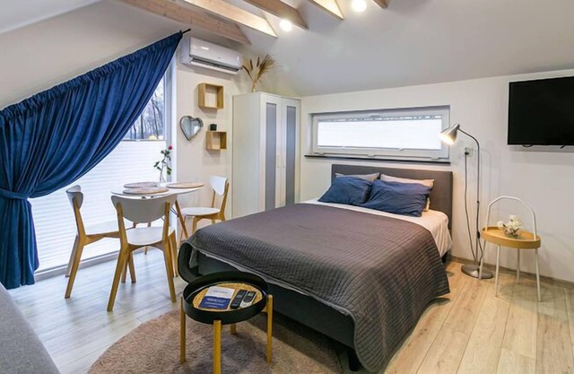 Apartamentos con aire acondicionado, piscina y sauna, a 700m del mar, Niechorze