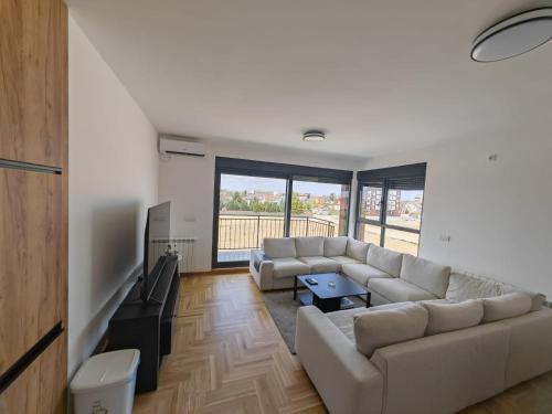 Airport sunset apartment