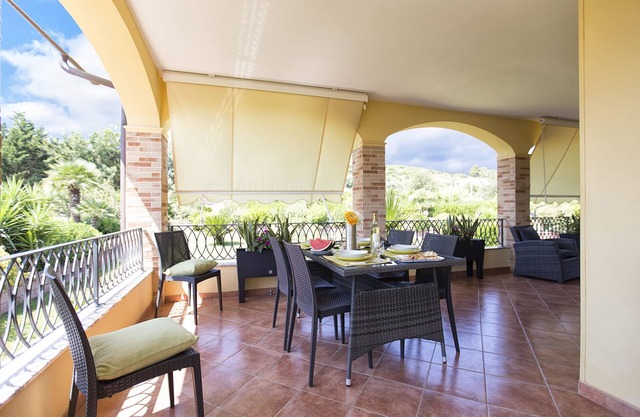 Alghero Villa Mistral, para 7 personas, Terraza, Barbacoa, Aire acondicionado, WiFi