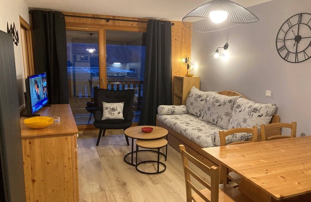 Apartamento en Orcières con piscina climatizada