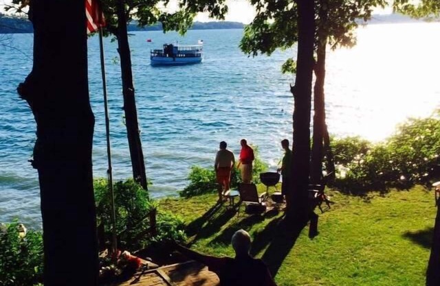 Acogedora casa ubicada en el lago Skaneateles, Finger Lakes del centro de Nueva York