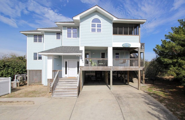 Recientemente renovado 5 habitaciones - 200 yardas a la playa, cerca de Whalehead Club