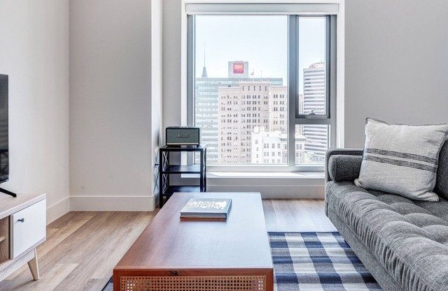 Amazing Oakland 1BR w/ AC, W/D, Sky Deck, next to BART, by Blueground