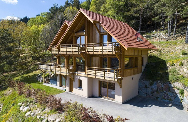 ANDASKA CHALET DE LUJO MUY GRANDE, 5 ESTRELLAS, SAUNA, JACUZZI, ALSACIA / VOSGOS