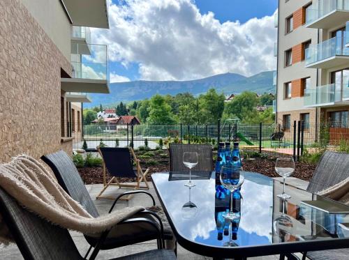 Apartament Lucky 7 z tarasem i widokiem na Śnieżkę, obok aquaparku, blisko do Wang by Apartamenty w Karkonoszach