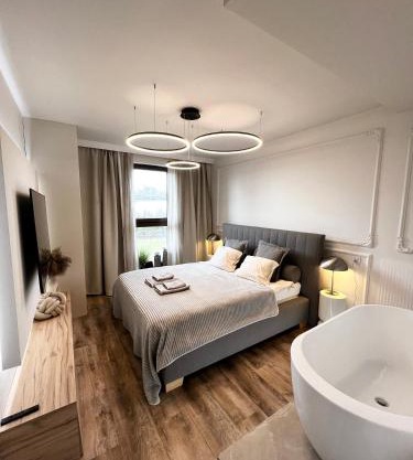 Apartament nad jeziorem Drwęckim Oaza