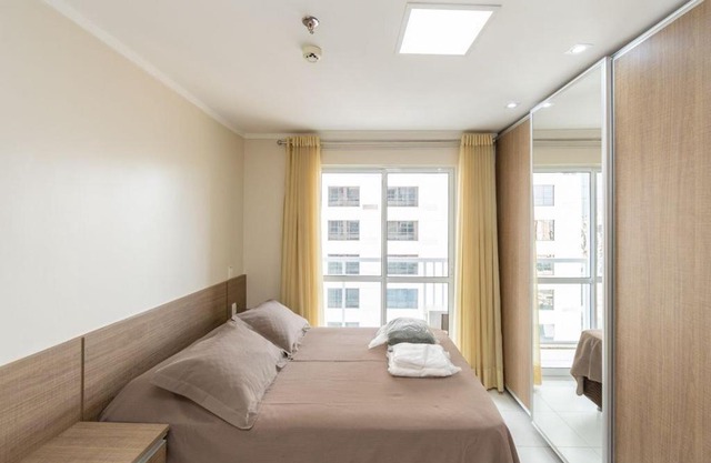 Apartamento de 1 quarto - Edifício Metropolitan Barcelona - JARDIM GOIAS - Wi-fi - Garagem - MB1307B