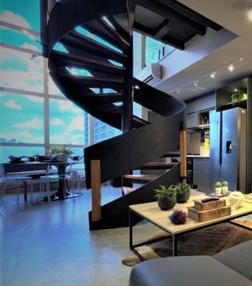 APARTAMENTO Duplex Manhattan com 2 Suites casal e solteiro e Reversível
