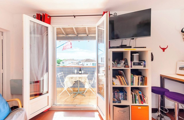 Apartamento "Le Tau" con vistas al mar, balcón y Wi-Fi