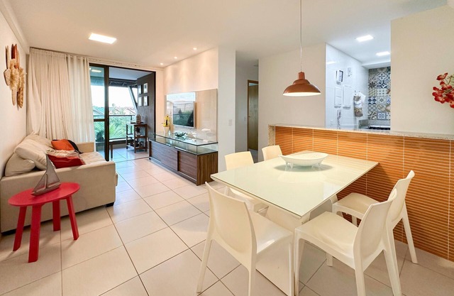 Piso, 2 dormitorios, condominio de alto nivel, NUI en Muro Alto- Porto de Galinhas / P