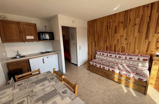 Apartamento para 6 personas a pie de pistas con balcón - Auris en Oisans