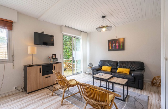 Apartamento 'Appart Face À La Plage' con terraza privada y Wi-Fi