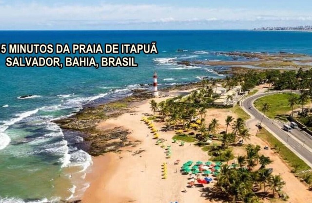 Apartamento a 20 minutos del metro Mussurunga, a 10 minutos del centro comercial Salvador Norte y Itapuã 2 habitaciones, solo 1 disponible con cama doble, wi-fi, ventilador y cocina para preparar comidas, 1 baño compartido