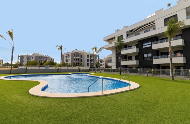 Apartamento 'Costa' con piscina compartida, Wi-Fi y aire acondicionado