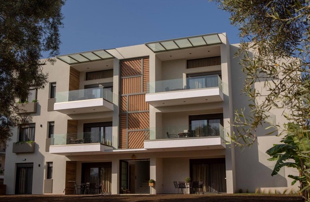 Apartamento 'Elfam City Suite B' con terraza compartida, Wi-Fi y aire acondicionado