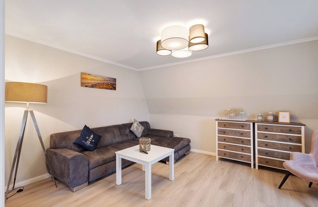 Apartamento 'Ferienwohnung Leuchtfeuer' con vistas al mar, balcón y Wi-Fi