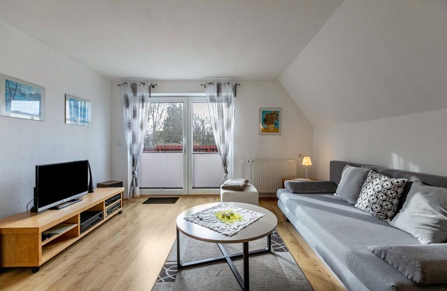 Apartamento 'Ferienwohnung Kappeln - Kiekut 11' con balcón y Wi-Fi
