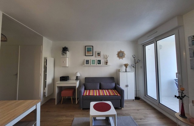 Apartamento para 2, balcón y parking, cerca playa – Saint Brevin l'Océan