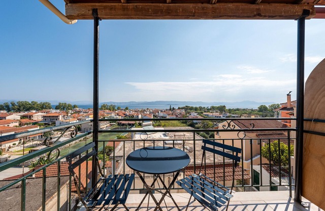 Apartamento 'Gavriil 3' con vistas al mar, Wi-Fi y aire acondicionado