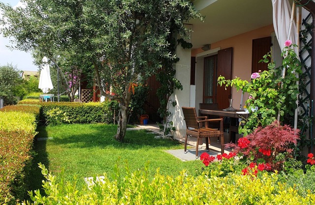 El apartamento tiene todas las comodidades del lago de Garda