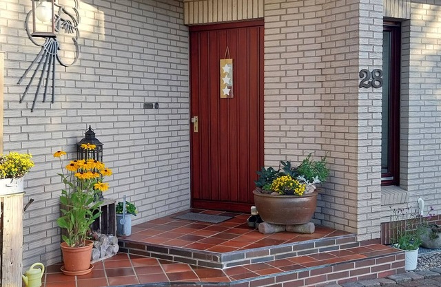 Apartamento 'Ferienwohnung Hennings' con terraza privada, jardín compartido y Wi-Fi