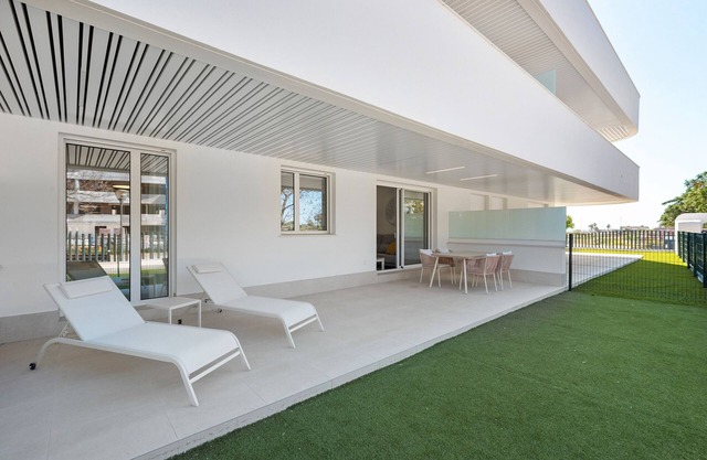 Apartamento 'Horus' con piscina compartida, Wi-Fi y aire acondicionado