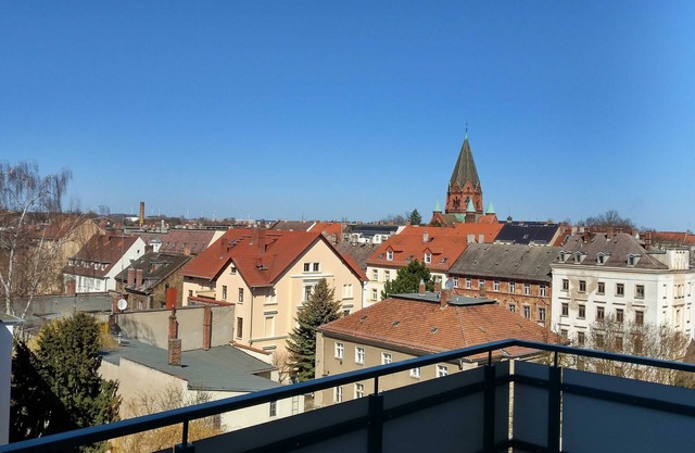 Apartamento I. 82m² OG, 2 BR con balcón -. Antiguo parque de bomberos de la ciudad de Görlitz